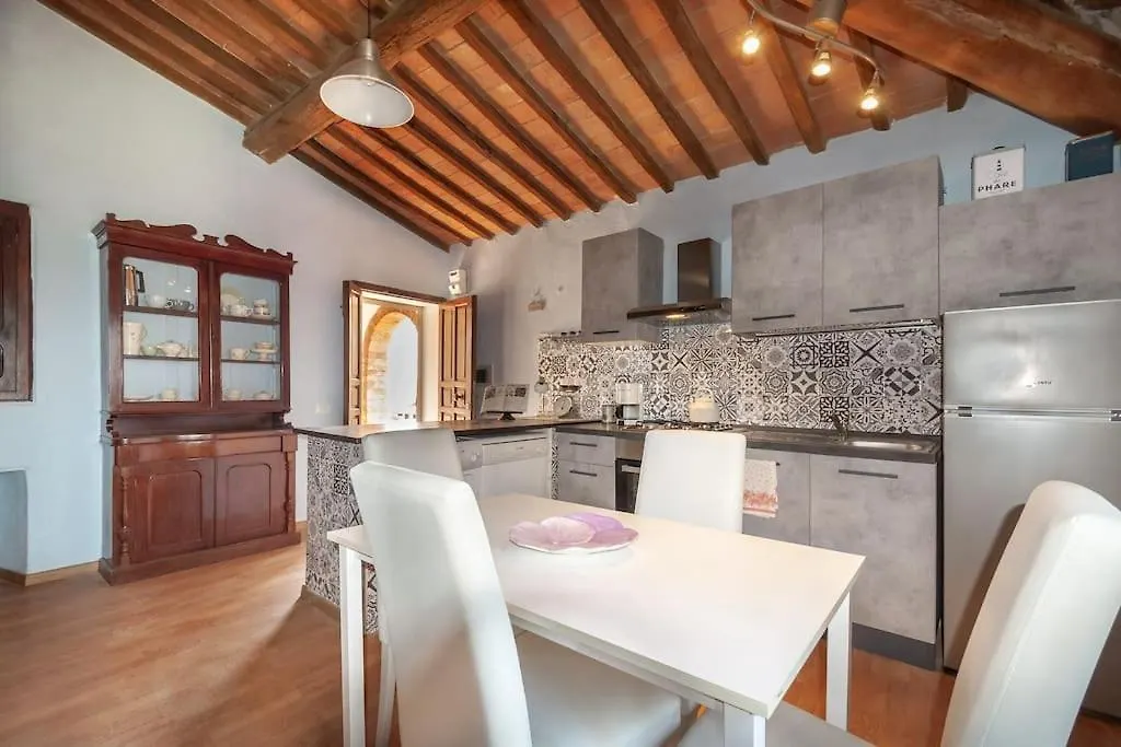 Apartmán Casa Al Poggio Castiglione dʼOrcia Itálie